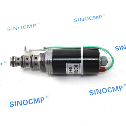 ya 16 10.20 baidi SK230-6E Solenoid Valve SKX5P-17-208 for Kobelco Excavator KDRDE5K-20/40C04-109
