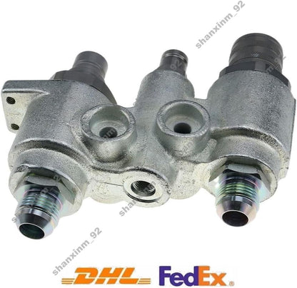 ya 27 10.13 baidi Hydraulic Block Quick Coupler Flat Face for Bobcat 863 S130 S150 S160 S175 S185