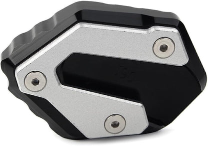 ya 2 8.15 Kickstand Side Stand Extension Pad Fit for Yamaha MT-07 14-18 XSR700 2016-2017 Black