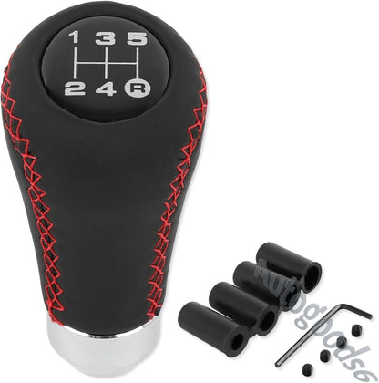 ya 4 8.24 baidi for Toyota Tacoma for Manual Shift Knob Gear Stick Shifter Lever Leather 5 Speed