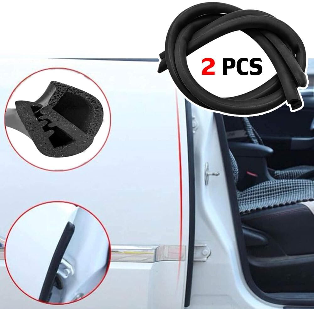 ya 5 8.24 baidi 2X for Hyundai Accessory Car Door B Pillar Rubber WeatherStrip Seal Edge Molding