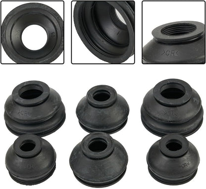ya 4 8.24 baidi Ball Joint Dust Boot Covers Tie Rod End Tool Truck 6pcs Accessory Adapter