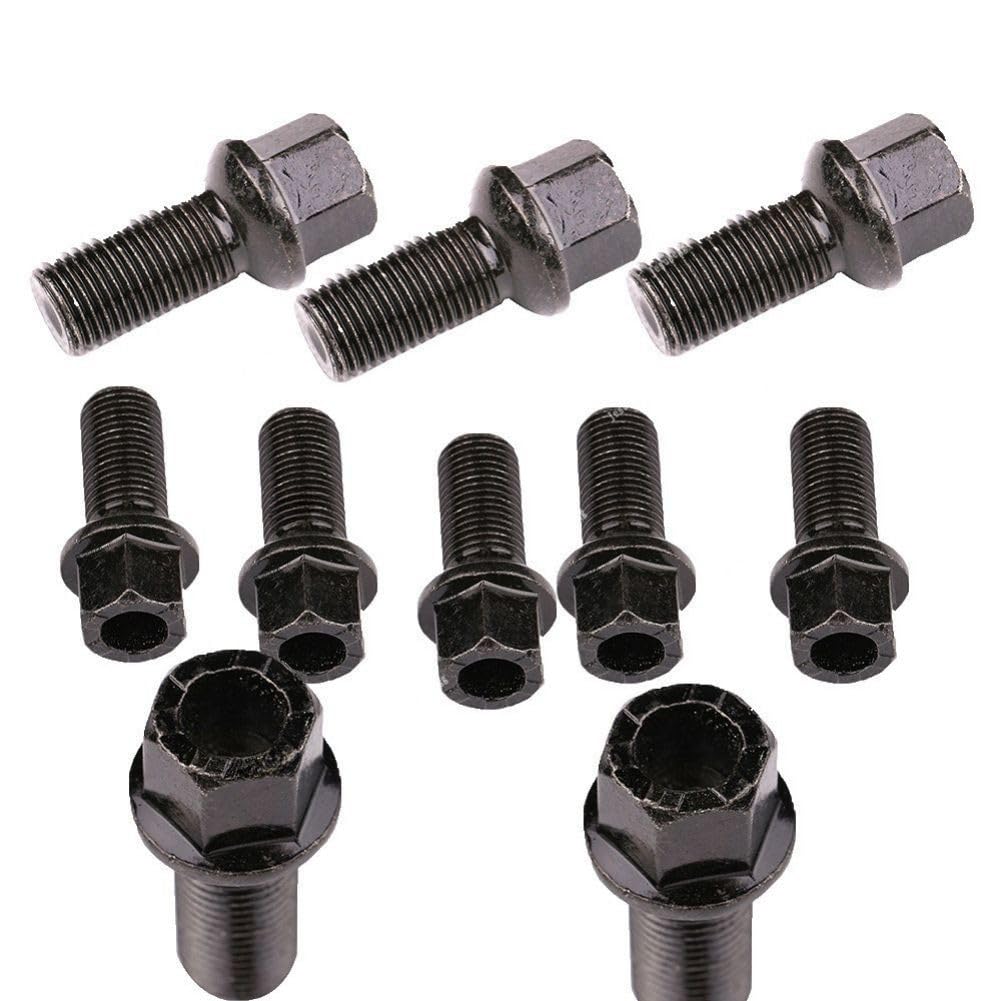 ya 10 9.16 baidi 8D0601139D 20x M14-1.5 Wheel Lug Stud for Audi 100 89-94 200 4000 for VW for Golf for Jetta