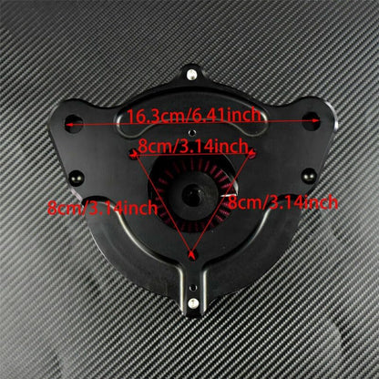 ya 5 8.10 Dots Air Cleaner Intake Air Filter Fit for Harley Touring 08-16 Softail 16-17