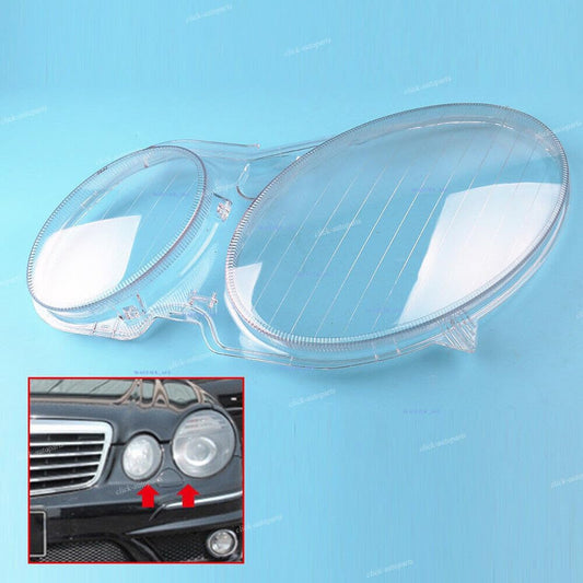 ya 9 10.24 Left Headlight Headlamp Lens Cover for Mercedes-Benz 2002-2008 W211 E Class