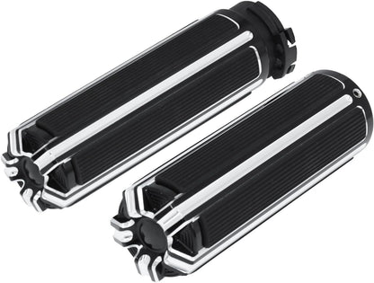 ya 11 9.14 baidi1 Black Motorcycle Hand Grips Fits for Dyna 96-17 Softail 95-15 Touring 96-07