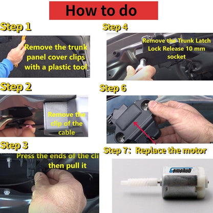 ya 5 8.24 baidi 1-Pack Premium Power Trunk Latch Motor for 2003-2008 for Subaru for Forester 