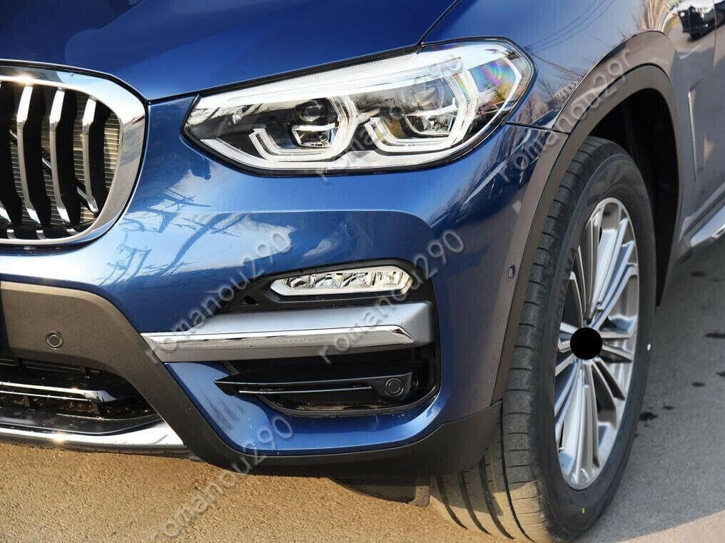 ya 9 10.24 Fit for BMW X3 2018 2019 2020 2021 LED Front Bumper Fog Lights Assembly 2pcs