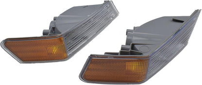 ya 4 8.14 Parking Lights Turn Signals Directional Lights Front Pair For 2007-2017 for Jeep Patriot 