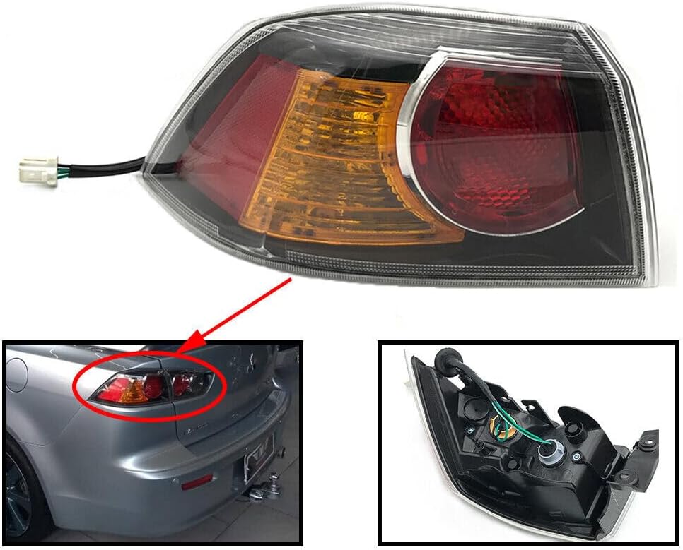 ya 4 8.24 baidi Left driver side tail light for Mitsubishi Lancer 2009 2010-2015 8330A621