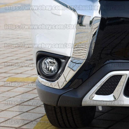 ya 4 8.24 baidi 2 Pack Front Bumper Guard Fog Lamp Cover for Mitsubishi Outlander 2016-2020