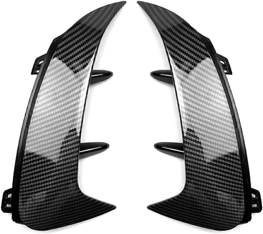 ya 4 8.14 for Mercedes-Benz A-Class W177 A200 2018-22 Rear Bumper Spoiler Canard Air Vent