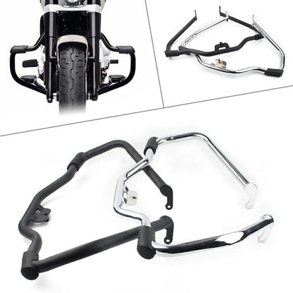 ya 4 8.8.2 for Harley Softail Fat Boy Street Bob Breakout Engine Guard Highway Crash Bar