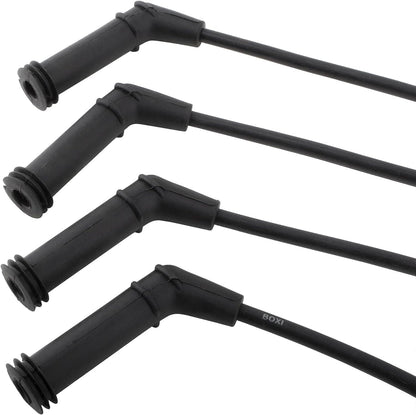 ya 4 8.10 4Pcs Spark Plug Wire Ignition Coil Cable 27501-23A00 for Hyundai for Elantra