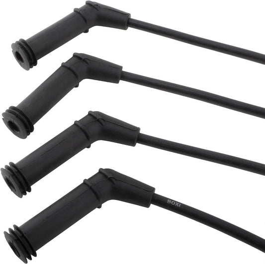 ya 4 8.10 4Pcs Spark Plug Wire Ignition Coil Cable 27501-23A00 for Hyundai for Elantra