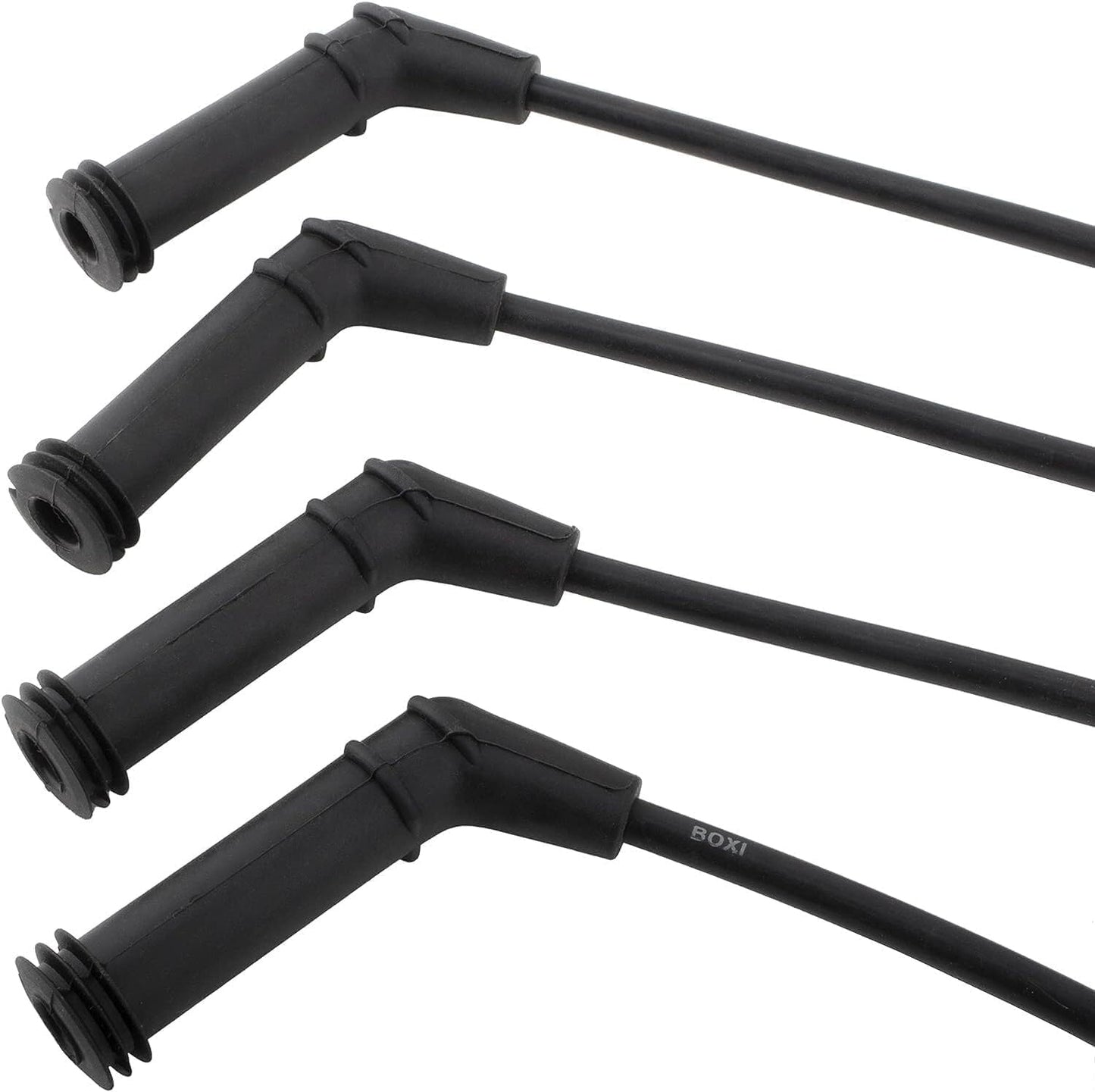 ya 7 8.24 baidi 4Pcs Spark Plug Wire Ignition Coil Cable 27501-23A00 for Hyundai for Elantra