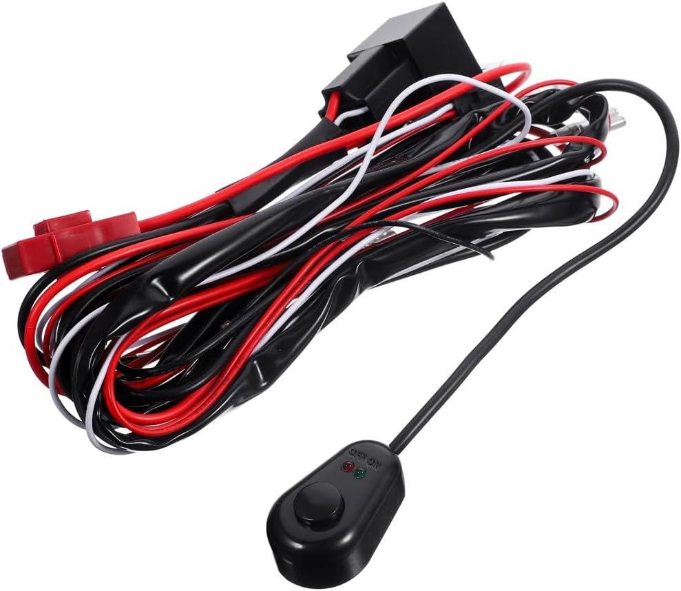 ya 13 9.15 baidi Spotlight Switch Wire Group High Power Wiring Harness Kit Lights for Bar