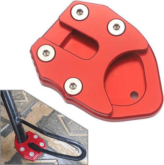 ya 4 8.8.2 for SYM MAXSYM TL500 2020 Red Kickstand Foot Side Stand Extension Support Plate