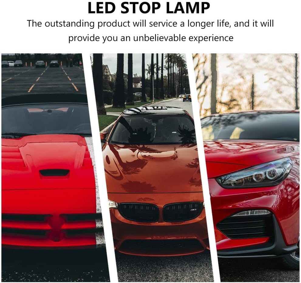 ya 13 9.15 baidi 1Pc Car High Mount Stop Lamp Premium Auto Brake Light Useful Car Accessory