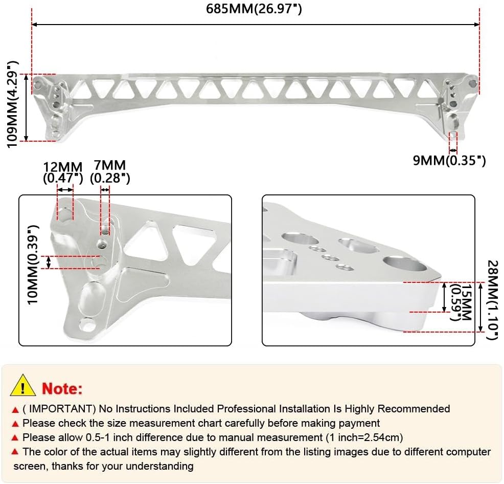 ya 13 9.15 baidi Billet Rear Lower Control Arm+ Subf for Ram e Brace LCA for Honda for Civic 88-95 EG SL