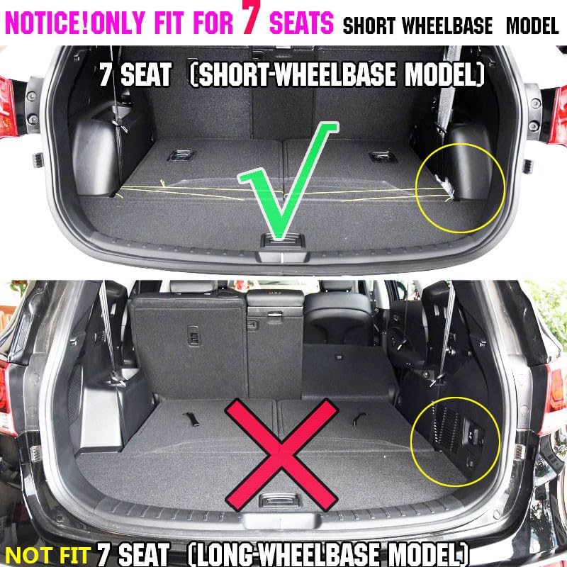 ya 7 8.24 baidi for Hyundai Santa Fe 7 for SEAT s 2013-2018 Boot Liner Trunk Cargo Mat Floor Tray NEW