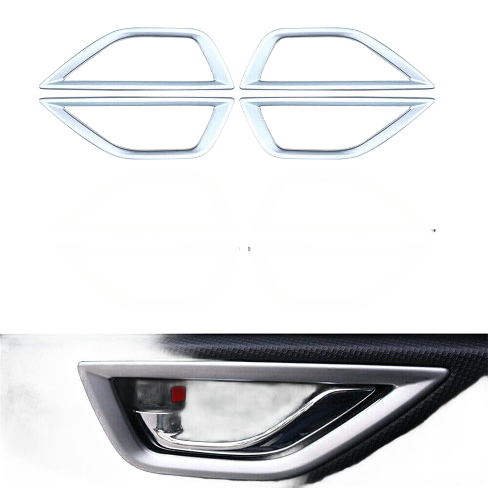 ya 9 10.24 4X Car Interior Door Handle Bowl Cover Fit for Subaru Forester SK 2019 2020