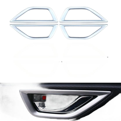 ya 9 10.24 4X Car Interior Door Handle Bowl Cover Fit for Subaru Forester SK 2019 2020