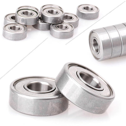 ya 16 10.20 baidi 10x 696-2Z 696ZZ Deep Groove for Mini Ball Bearings 6X15X5mm Rotary Motor Bearing