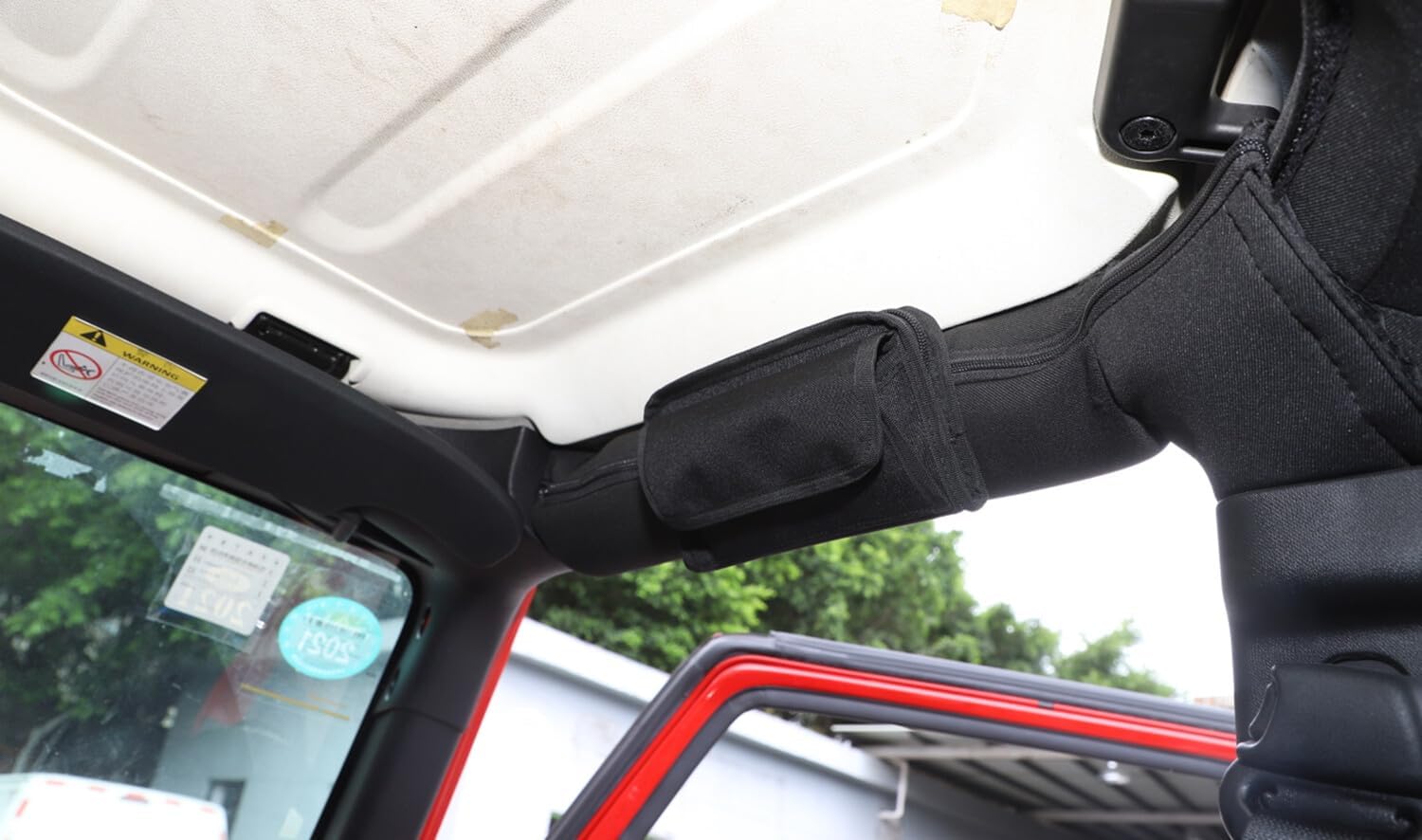ya 6 8.24 baidi Roll Bar Sunglasses Holder for Jeep for Wrangler JL JK JT TJ 2007-2024 Interior Part