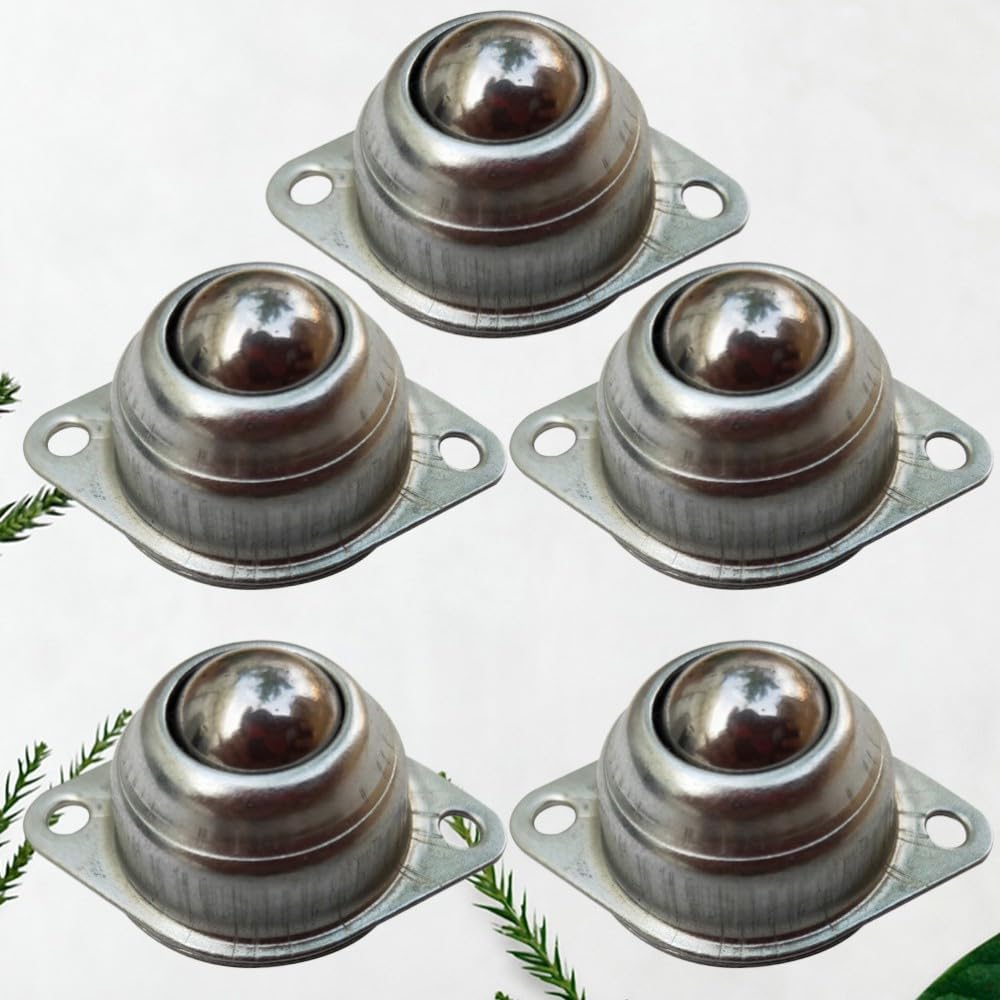 ya 4 8.14 5 PCS Universal Wheel Steel Ball Caster Wheels Moving Robot Steering
