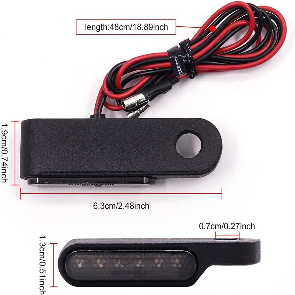 ya 7 8.24 baidi Handlebar LED Turn Signal Flashing Running Light for Harley Sportster 1200 883