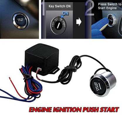 ya 8 8.24 baidi Universal Starter Button Engine Start Button Start Kit Lgnition