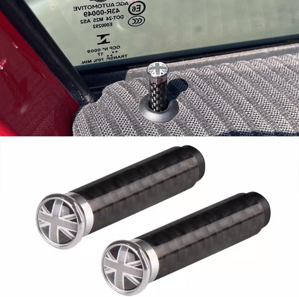 ya 10 9.16 baidi Car Interior Carbon Lock Modified Door Pin for Mini Cooper R55 R56 R58 R60 F55