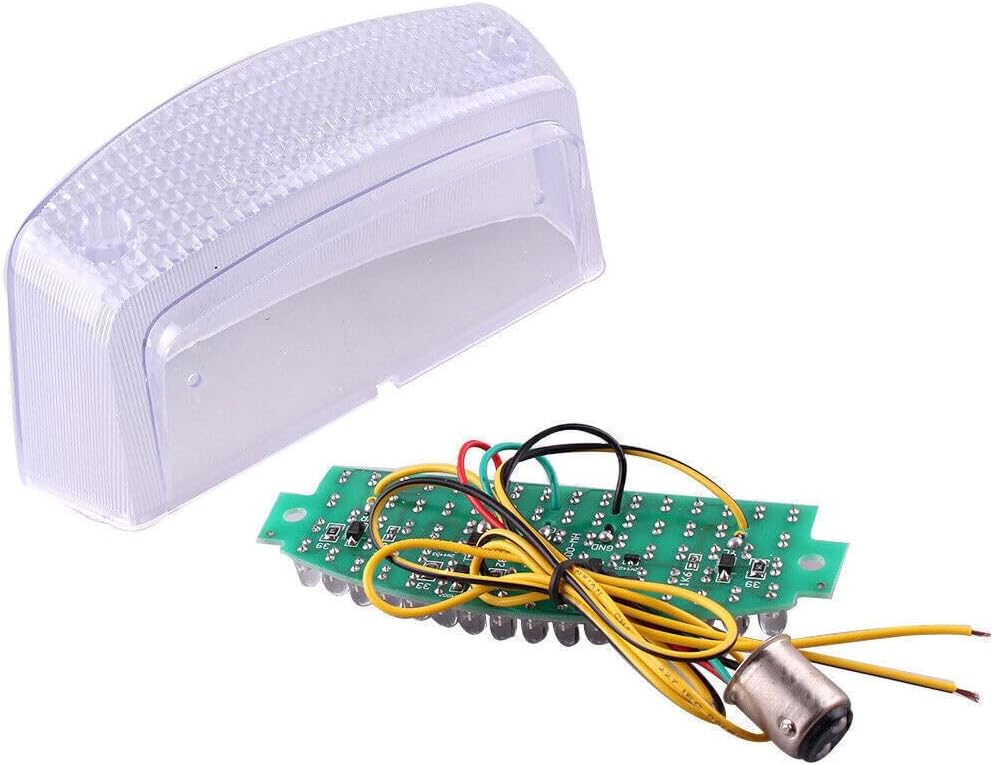 ya 10 9.16 zhengce LED Tail Lamp Rear Taillight Running Light Clear Fit for Ducati Monster 199