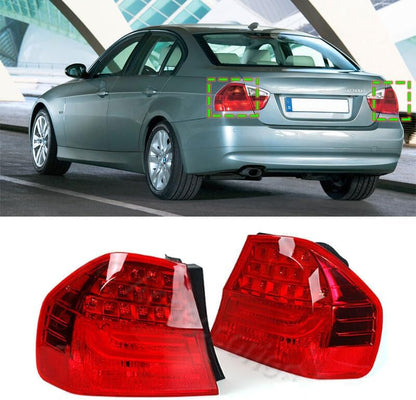 ya 4 8.10 One pair of rear tail light stop LED lights for BMW 3 series E90 2008 2009-2011