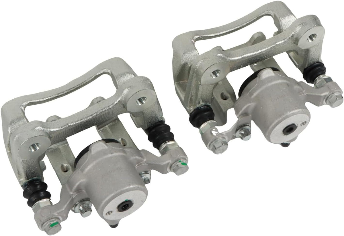 ya 9 10.24 Pair Rear Brake Calipers w/Brackets for 2011-2015 for Hyundai Sonata for Kia Optima