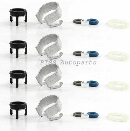ya 10 9.16 baidi 4 PCS OE Fuel Injector O-ring Seals Repair Kit for VW AMAROK CC EOS 2.0