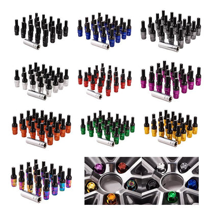 ya 10 9.16 baidi 20x M14x1.5 Wheel cam Bolts 28mm Shank Tapered for SEAT Studs Suitable for Most aftermarket Gold-