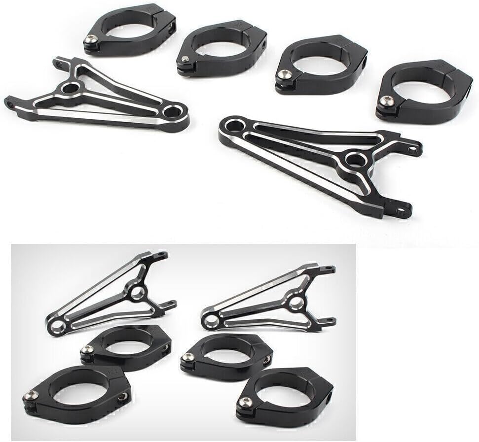 ya 6 8.14 39mm Motorcycle Headlight Mount Bracket Fork Head Lamp Holder for Harley Dyna
