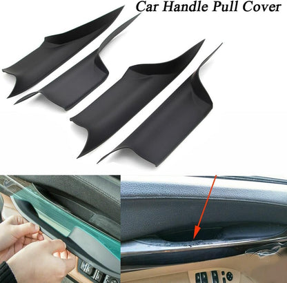 ya 5 8.10 4X Door Interior Inner Handle Pull Carrier Cover Set For 2008-2015 for BMW 7 F01 F02