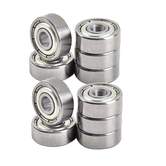 ya 16 10.20 baidi 10Pack 5mm Carbon Steel Deep Groove Ball Pre-Lubricated Bearings for Mini ature 625ZZ