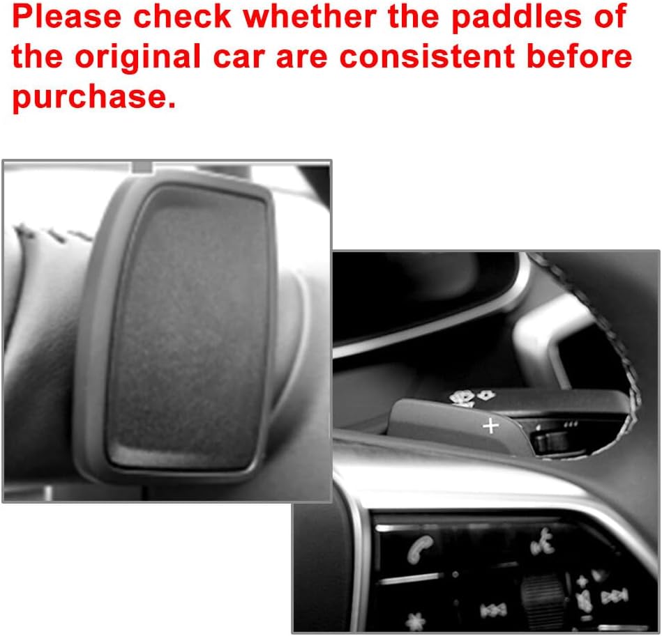 ya 5 8.24 baidi Steering Wheel Shift Paddle Shifter Extension for Audi A3 A4 A5 A7 S4 S5