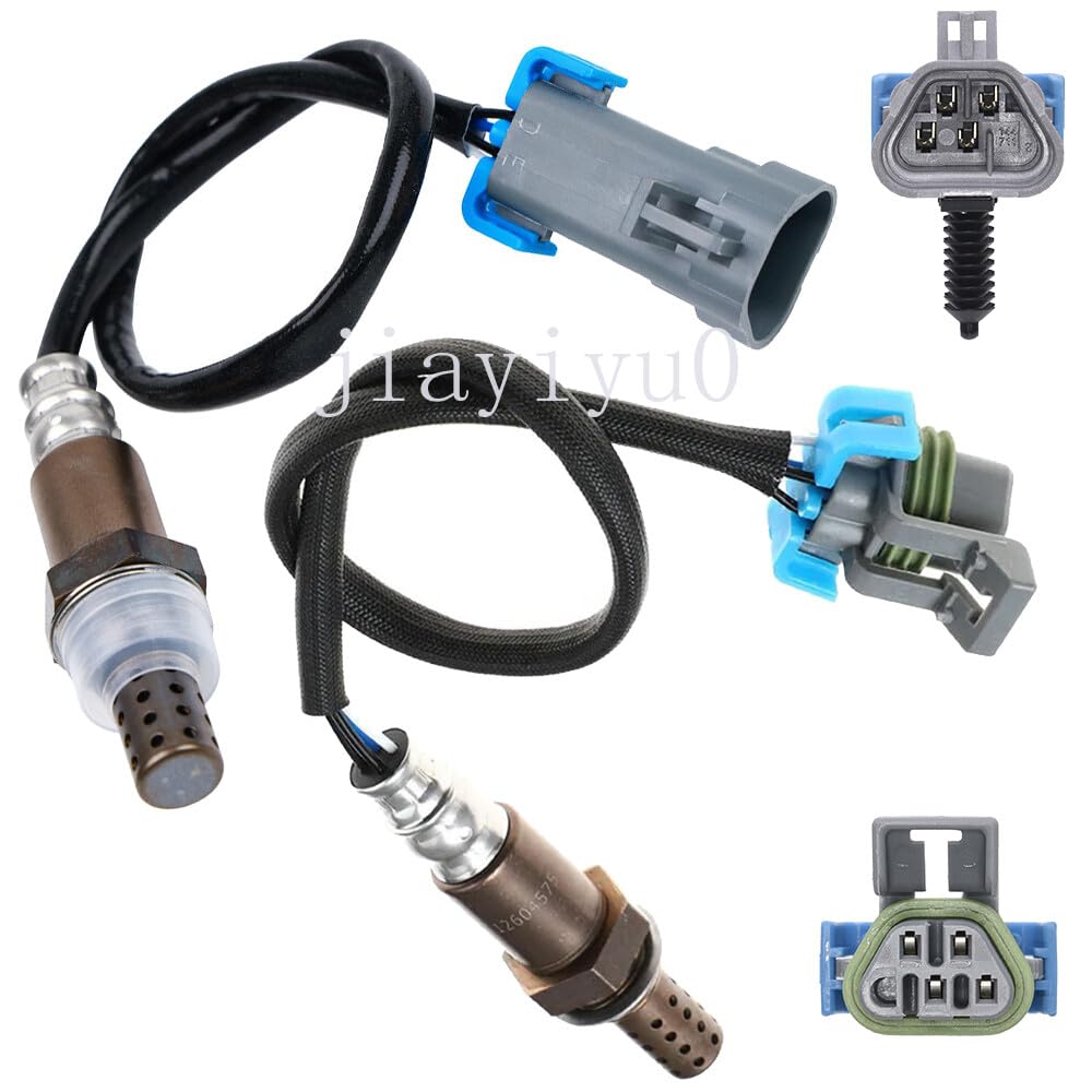 ya 4 8.8 2X Oxygen O2 Sensor Upper+Lower for 2007-2010 Hummer H3 3.7L£¬2009-2010 H3T 3.7L