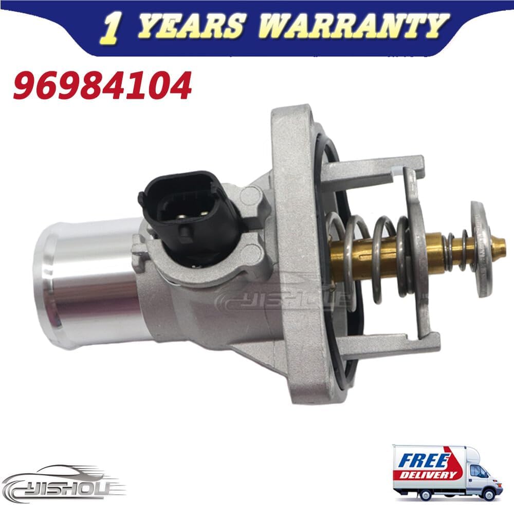 ya 2 8.15 Engine Coolant Thermostat Assembly Housing for Chevy Aveo for Cruze Sonic 96984104
