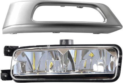 ya 9 10.24 For 2014-2017 for Range Rover Sport Front Bumper Fog Lamp Cover Fog Light Kit Left