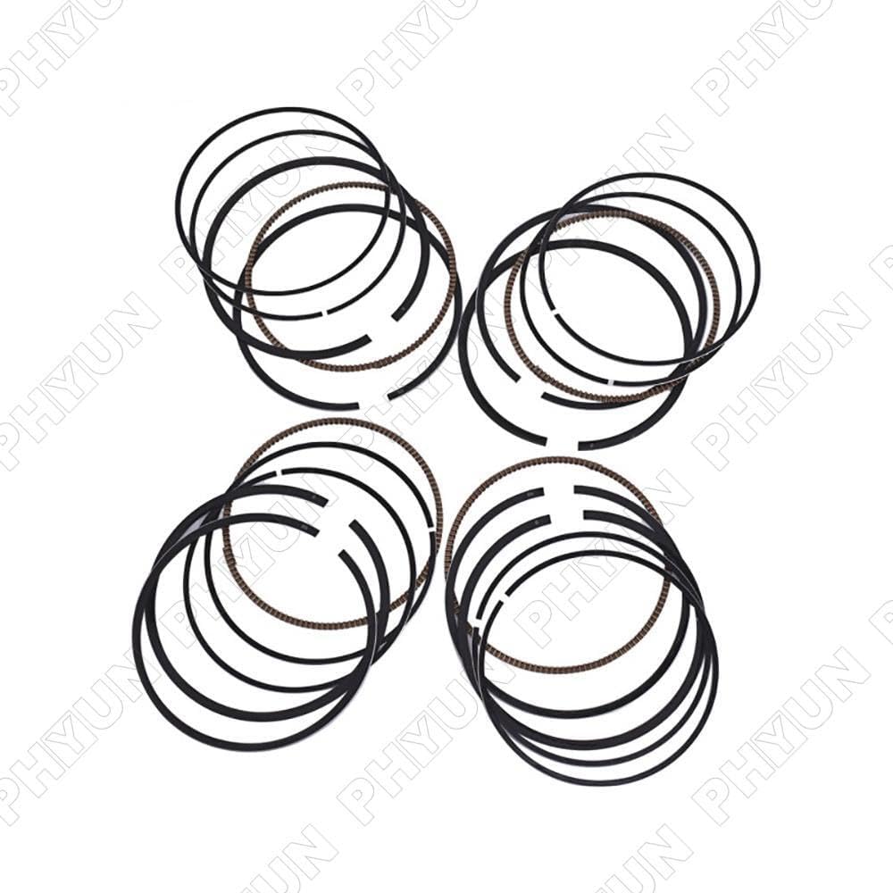 ya 4 8.24 baidi 8 Sets Piston Rings STD 1560300517 for Mercedes CL63 C63 ML63 E63 SL63 C216 W204