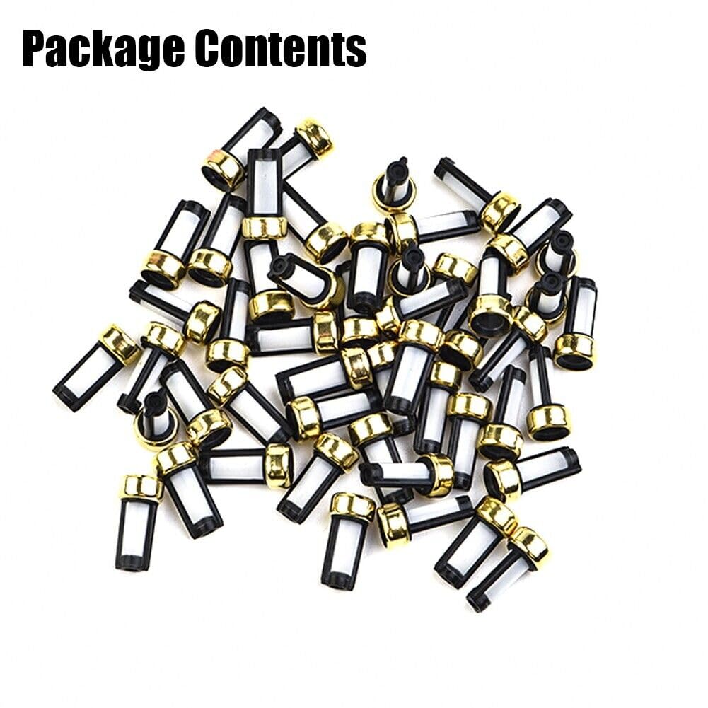 ya 4 8.8 50 Pack Fuel Injector Micro Basket Filters Fits ASNU03C Injector Repair Kit 