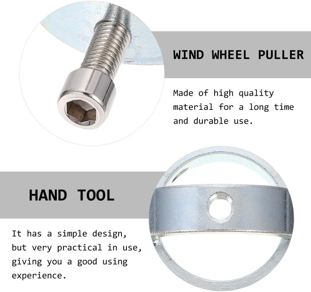 ya 26 10.21 baidi 1 Pc Steering Wheel Puller Blower Wheel Removal Tool Steel Wind Wheel Remover