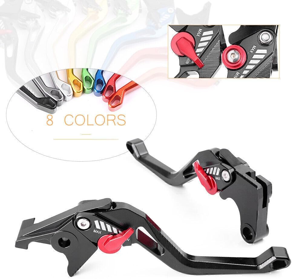 ya 5 8.10 5D Hollow Short Brake Clutch Levers for Yamaha YZF R6 1999-04 FZ1 FAZER 2001-05