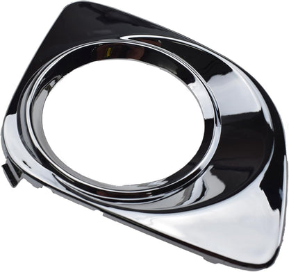 ya 4 8.14 Passenger side bumper fog light trim bezel chrome for 2009-12 for Toyota Venza